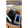 Image 1 : PALLET OF RECYCLING & WASTE BINS WITH LIDS *MUST TAKE ALL*