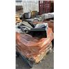 Image 4 : (4) PALLETS OF ASSORTED METAL SHELVING PIECES *MUST TAKE ALL*