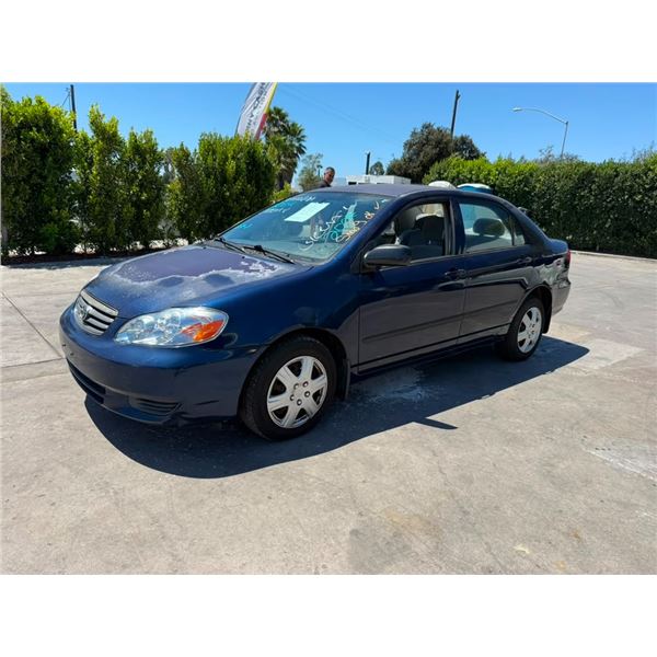 TOYT COROLLA  2004 O/S-T DON - SMOG