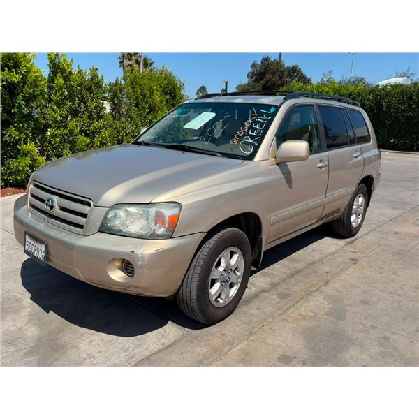 TOYT HIGHLANDER 2004 T-DON - SMOG
