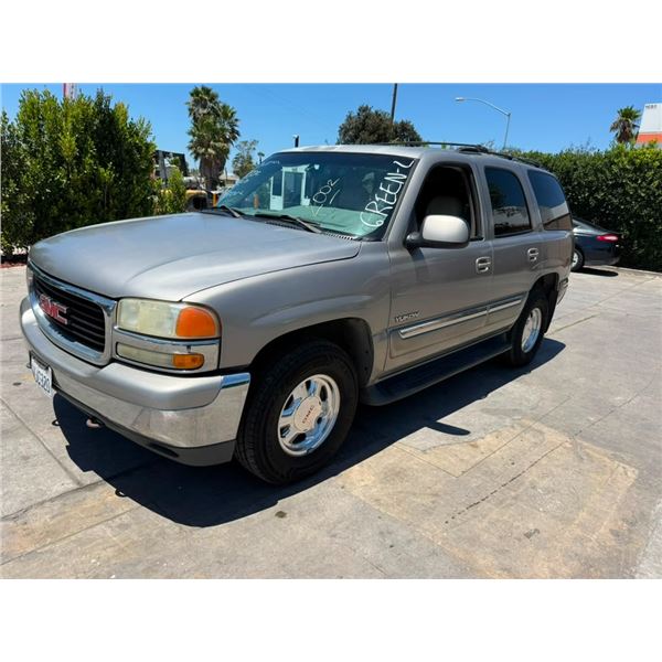 GMC YUKON 2002 T-DONATION