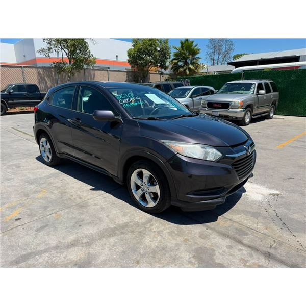 HOND HR-V 2016 O/S-T SMOG-2 DAYS