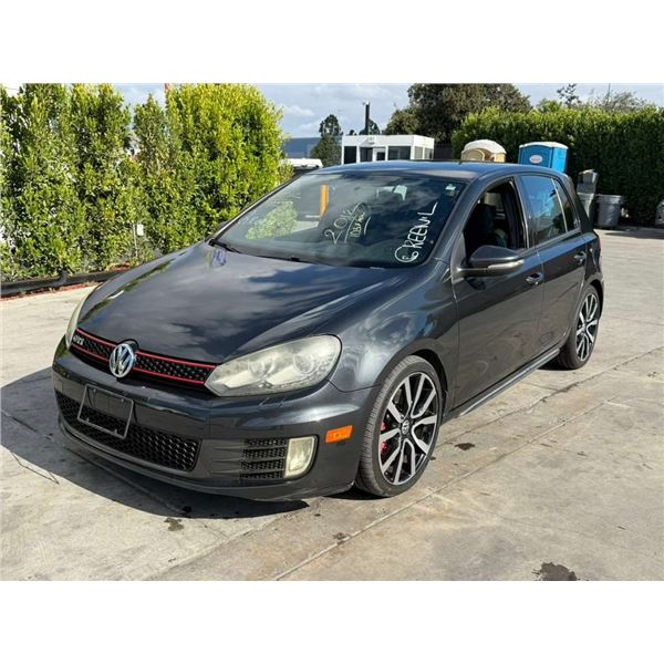 VOLK GTI 2012 O/S TITLE 2 DAYS