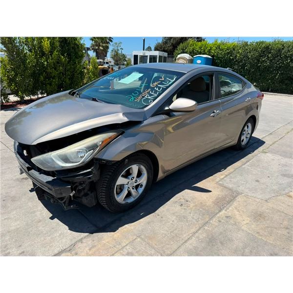 HYUN ELANTRA 2014 T-SMOG-TMU