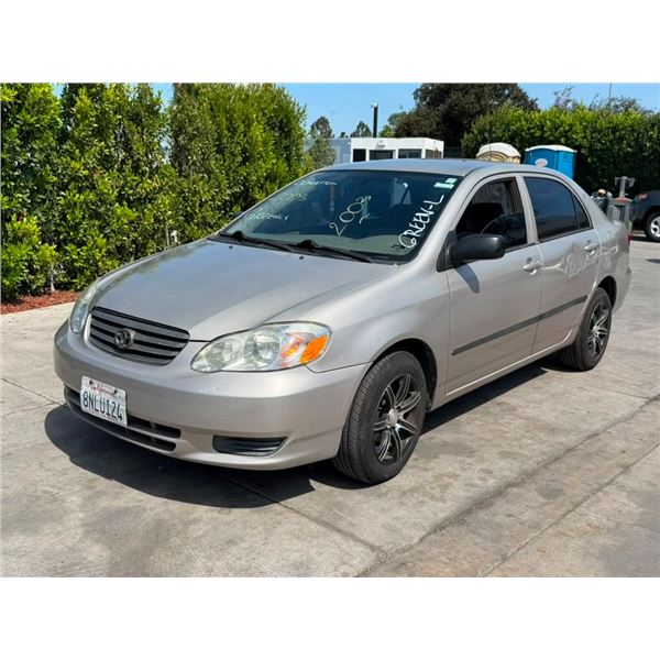 TOYT COROLLA  2003 T-DONATION