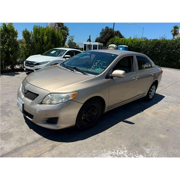 TOYT COROLLA  2009 T-DONATION
