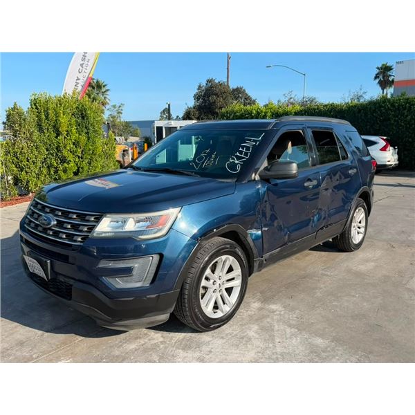 FORD EXPLORER 2017 T-2 DAYS