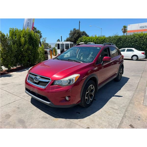 SUBA CROSSTREK 2014 O/S TITLE 2 DAYS