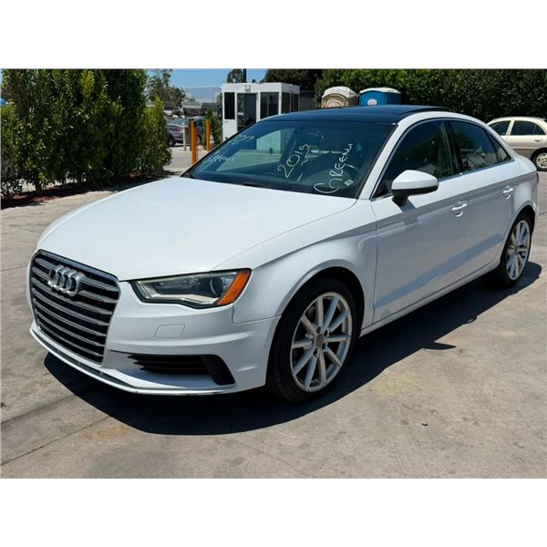 AUDI A3 2015 O/S TITLE 2 DAYS