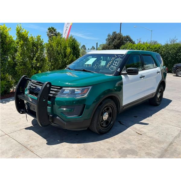 FORD  POLICE INTERCEPTOR 2017 T-SMOG -2 DAYS
