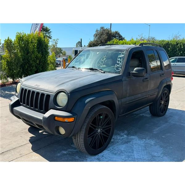 JEEP LIBERTY 2003 APP/DUP-T/EXP-ONLY DON