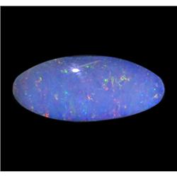 4.21ct Australian Black Opal Doublet Full Fire (GEM-22599A)