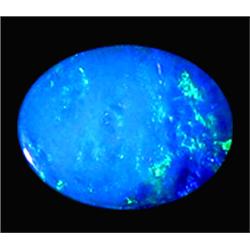 1.98ct Australian Black Opal Doublet Full Fire (GEM-22614C)
