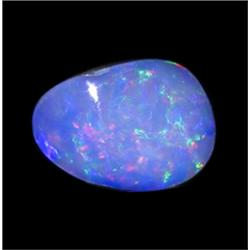 3.57ct Australian Black Opal Doublet Full Fire (GEM-22597B)
