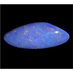 5.78ct Australian Black Opal Doublet Full Fire (GEM-22604)