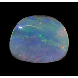 5.08ct Australian Black Opal Doublet Full Fire (GEM-22391C)