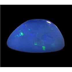 4.15ct Australian Black Opal Doublet Full Fire (GEM-22390C)