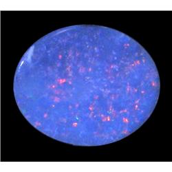 2.51ct Australian Black Opal Doublet Full Fire (GEM-22624C)