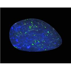2.45ct Australian Black Opal Doublet Full Fire (GEM-22633A)