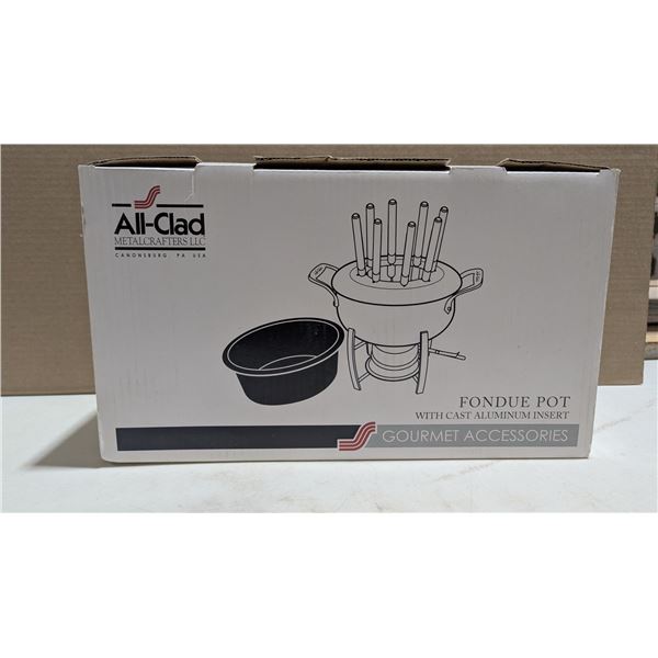 All-Clad Fondue Pot w/ Cast Aluminum Insert
