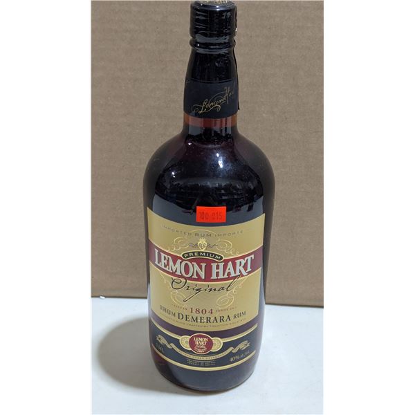Sealed 1.14L Premium Lemon Hart Original Demerara Rum