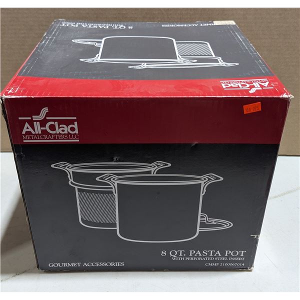 All-Clad 8 Qt. Pasta Pot w/ Perforated Steel Insert