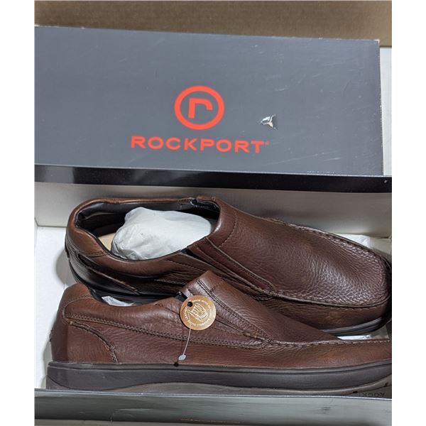Rockport Dark Brown Gally Bay Shoes