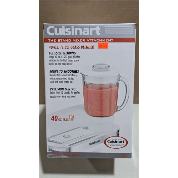 Cuisinart Glass Blender Stand Mixer Attachment