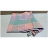 Image 1 : VTG Pastel Coloured Blanket