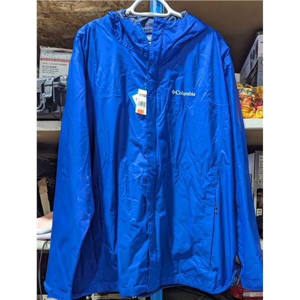 Blue Columbia Windbreaker
