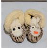 Image 1 : Small Handmade Baby Moccasins