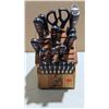 Image 1 : Wusthof Knife Block w/ Assorted Wusthof Knives Made in Germany