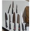 Image 2 : Wusthof Knife Block w/ Assorted Wusthof Knives Made in Germany