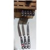 Image 3 : Wusthof Knife Block w/ Assorted Wusthof Knives Made in Germany
