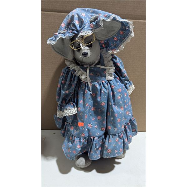 VTG Handmade Soda Bottle Mouse Doll