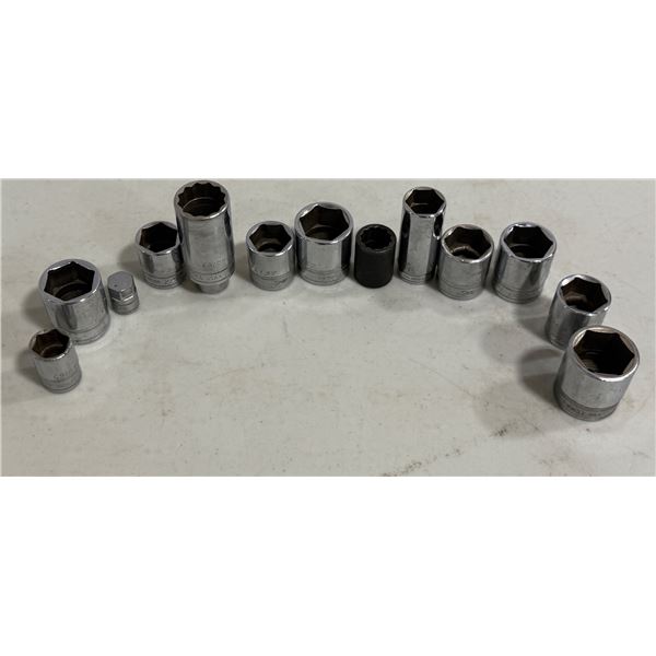 Assorted Snap-On Sockets