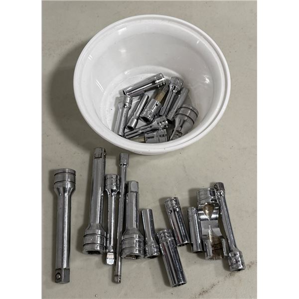 Assorted Snap-On Sockets & Extension Bars