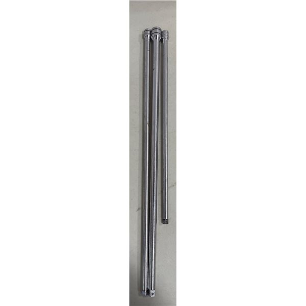 3 Snap-On Socket Extension Bars