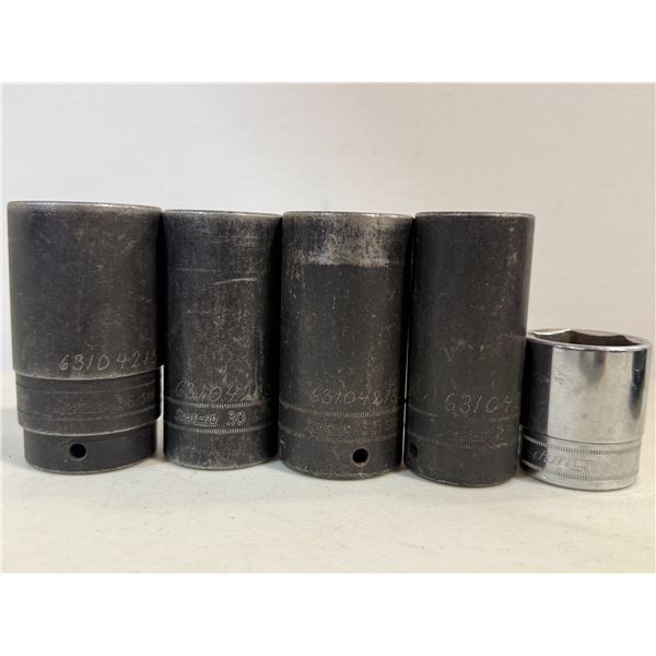 Mostly Snap-On Deep Impact Sockets