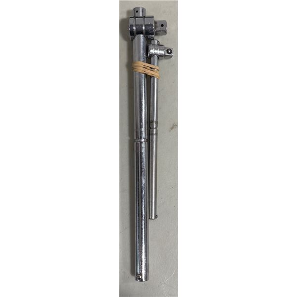 2 Snap-On Sliding T-Handle Breaker Bars