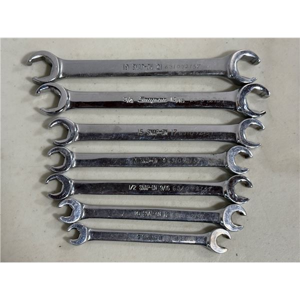 Lot of Snap-On Double End Flare Nut Wrenches