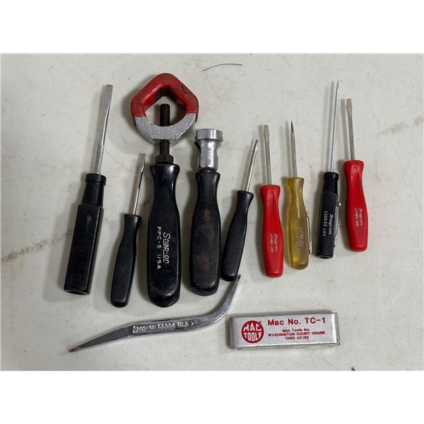 Lot of Assorted Snap-On Tools w/ Screwdrivers