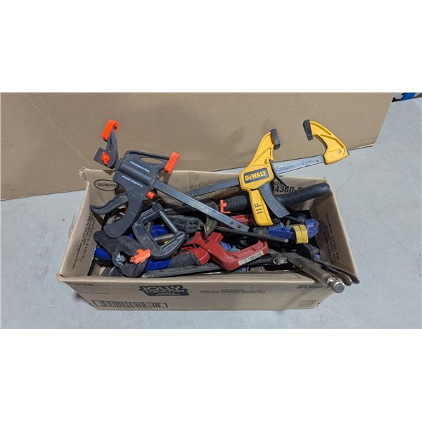 Lot of Assorted Clamps