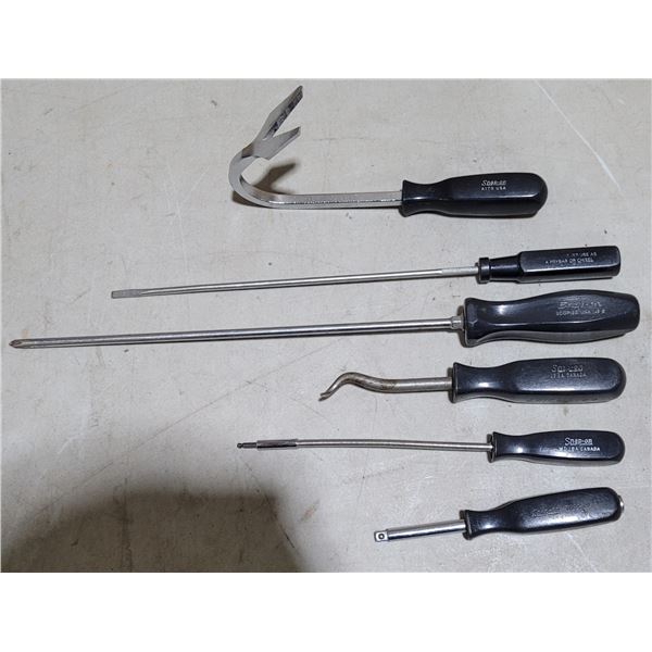 VTG Snap-on Screwdrivers, Nail puller lot