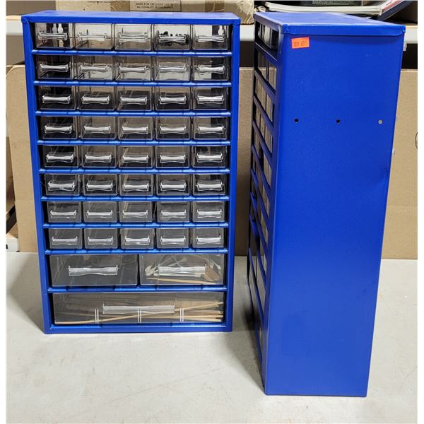 Blue Drawer Storage Units