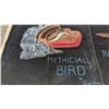Image 2 : Glen Wade Indigenous Painted Fabric Art Rave and Mythical Bird