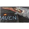 Image 5 : Glen Wade Indigenous Painted Fabric Art Rave and Mythical Bird