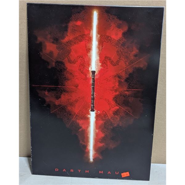Darth Maul Displate Metal Wall Art