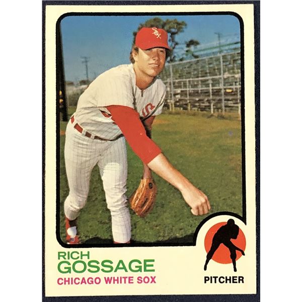 1973 TOPPS GOOSE GOSSAGE (HOF) ROOKIE CARD