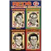 Image 1 : 1976 LINNETT BASEBALL SUPERSTARS - CINCINNATI REDS PACK